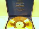 24Kt vergoldete Schallplatte Tristan und Isolde  Richard Wagner Gold in Gold LP