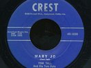 pc45 -R&B- Crest 1038- Tom Tall and his Tom Kats