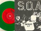 State of Alert SOA No Policy Dischord 2 Green Vinyl DC HarDCore 7