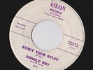 rare EL PASO TEXAS Soul Funk 45 DONALD RAY & REVUE - Strut Your Stuff Aslon hear