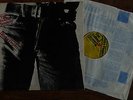 Rolling Stones Sticky Fingers vinyl LP original Warhol Zipper cover,  V gd +