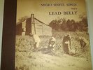 Leadbelly Lead Belly Negro Sinful Songs 1939 5 Records 78 RPM