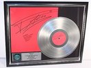Falco, Falco 3, mit Cover, Platin Record, platin Schallplatte, Award, gold