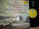 MONIQUE HAAS / RAVEL. SVIATOSLAV RICHTER / PROKOFIEV #5 DGG Stereo Tulips  NM