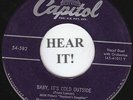Margaret Whiting & Johnny Mercer XMAS 45 (Capitol 54582) Baby, It's Cold Outside