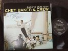 CHET BAKER & CREW LP SIGNED AUTOGRAPH CHET . PACIFIC JAZZ 12224