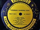 Coleman Hawkins - 'Soul' Lp Prestige 7149 1st  DG 1958 Pressing Exc/VG+ SUPERB