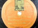 FIRST WURLITZER CONVENTION 78 recorded Invite by Earl Capehart  W 54