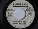 HEAR Northern Soul  BOBBY MERRITT - FLOWERS ON THE TABLE / WISH IT WERE TRUE 45
