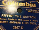 DEPRESSION Hot JAZZ BILLIE HOLIDAY w BENNY GOODMAN Blue Wax Columbia Solid E