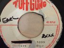 BOB MARLEY - play play b/w send me that love - TUFF GONG BLANK 45 VG++//