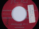 Blues 45 ARCHIEBALD Stack-a-Lee PLAY BACK HEAR