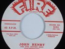 Blues 45 BUSTER BROWN John Henry FIRE HEAR NM
