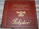 4x78rpm POLYDOR AUSTRIA VERDI TROUBADOUR WEIGERT & MAEDER blue golden 1929 ed.