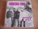 60's RARE SWEDISH BEAT ** FABULOUS FOUR ** puff the magic HEP HOUSE LABEL
