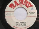 TIPPIE & THE CLOVERS Bossa Nova Baby CANADA ORIG 1962 BARRY (Tiger) 45 LISTEN