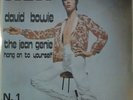 45 DAVID BOWIE THE JEAN GENIE MONSTER RARE ITALY 1973 P/S GLAM ROCK UK 