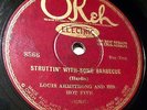 Electric OKeh 8566 Louis Armstrong Hot Five-Struttin' With Some Barbeque (1927)