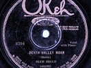OKEH 8704 - BLUE BELLE (Bessie Mae Smith) - MEAN BLOODHOUND BLUES - VG-