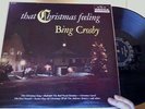SUPERB Orig black Decca Lp BING CROSBY That Christmas Feeling DL 8781 PLAYS EX