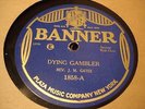 BLUES REV. J.M. GATES Dying Gambler-2 BANNER 1858