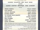 Original Charlie Parker 1948 jazz handbill & ticket stub