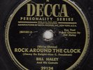 BILL HALEY & COMETS - Decca 29124 (gold print) - Rock Around the Clock - 78