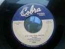 Rare Blues Rocker 45  Harold Burrage - You Eat Too Much  COBRA  
