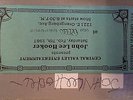 John Lee Hooker HAND SIGNED IN-PERSON  Boogie Chillun' LP  AUTOGRAPHED 