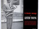 LESTER YOUNG  Le Dernier Message - 1959 ORIG FRENCH BARCLAY  VG+