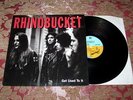 RHINO BUCKET Get Used To It RARE 1992 GERMAN ORIG 1st PRESS VINYL LP RHINOBUCKET