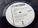 U2 OCTOBER 1st textured sleeve Press UK LP MINT  TIME CAPSULE COPY
