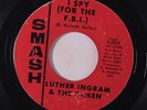 LUTHER INGRAM: I Spy (for The F.b.i.) / Foxy Devil 45 (playable warp) rare Soul