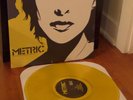 METRIC OLD WORLD UNDERGROUND WHERE ARE YOU NOW VINYL LP GOLD YELLOW NEW