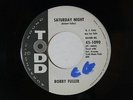 Bobby Fuller 45 SATURDAY NIGHT / STRINGER   Todd VG++ rock