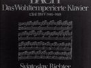 2set bach well tempered richter eurodisc ex+/nm