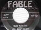 DANNY WHEELER & Sandy Stanton Teenie Weenie Man ...Alligators ROCKABILLY 45 w47