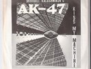 KBD Holy Grail AK-47 The Badge Means You Suck 1980 PUNK 45 Texas BLOODSTAINS