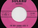 BILL FREEMAN I'm Not Gonna Lose It 45 Rare NORTHERN Soul R&B Mod UNKNOWN HEAR ??