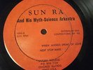 SUN RA WHEN ANGELS SPEAK OF LOVE ORIGINAL LP RECORD SATURN 1966 DG RED