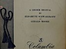 ? Elisabeth Schwarzkopf, Gerald Moore, Columbia