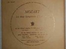 BOBESCO CAPPONE LANCELOT RISTENPART MOZART 1stFRENCH DISCOPHILES FRANCAIS 730037
