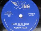 ALONZO SCALES Hard Luck Child We Just Can't Agree MERCURY Wing BLUES 78 w4