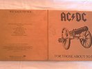 (ACDC -For Those About to Rock)-No. 1 album in the U.S.-L4-LP
