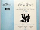 Thyssens Valentin - Dumont - FAURE  quartet piano & strings - CL 13 - EX+  lp