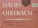 David Oistrach Mendelssohn, Mozart - Violinenkonzerte Philips Vinyl LP