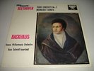 Beethoven Backhaus Piano concerto 3 Decca SXL 2190 ED1 WBG Blue ribbon rare lp