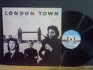 WINGS  London Town  LP  1st UK pressing.  Poster intact