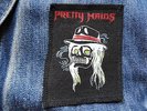 PRETTY MAIDS - old school  PATCH Vintage 80s Heavy Metal Kutte Iron Maiden Saxon