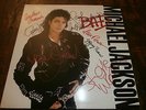 MICHAEL JACKSON WONDER SIGNED ORIGINAL BAD 1987 VINYL LP AUTOGRAPH WITH COA